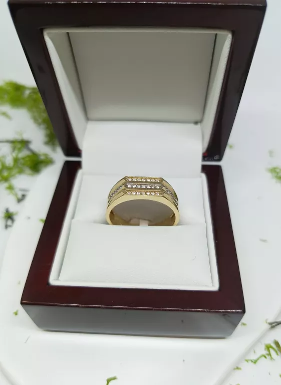 ZŁOTY PIERŚCIONEK 585 4,67 G