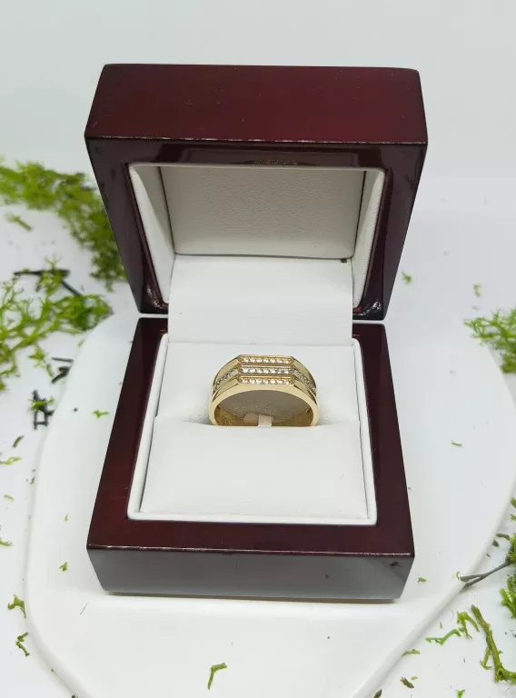 ZŁOTY PIERŚCIONEK 585 4,67 G