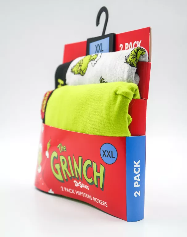 ZESTAW BOKSEREK SINSAY / GRINCH / ROZMIAR XXL / 2 SZTUKI