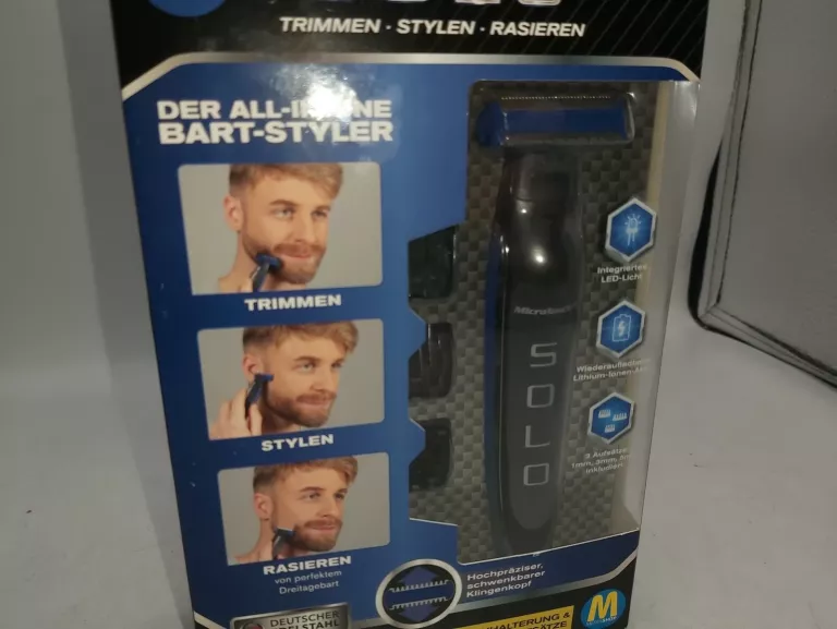TRYMER GOLARKA MĘSKA MICROTOUCH SOLO, KOMPLET!!!