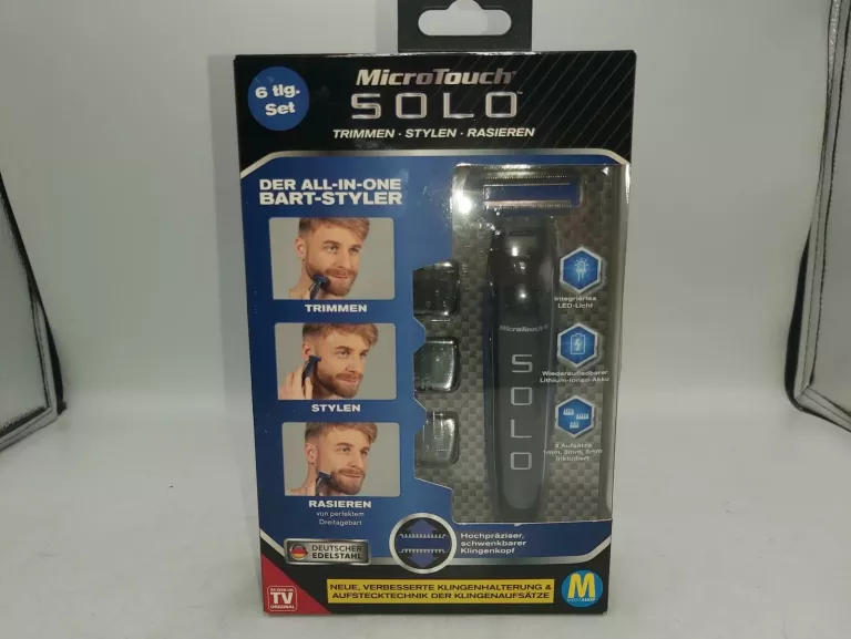TRYMER GOLARKA MĘSKA MICROTOUCH SOLO, KOMPLET!!!