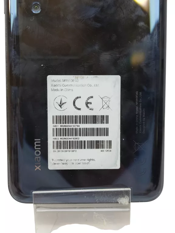 TELEFON MI NOTE 10 BEZ AKC 862892044192794