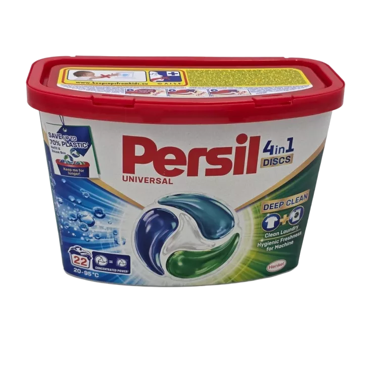 PERSIL DISCS UNIVERSAL SKONCENTROWANY ŚRODEK W KAPSUŁKACH 22 PRANIA