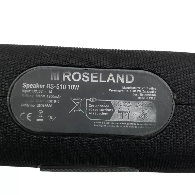 GŁOŚNIK BT ROSELAND RS-510