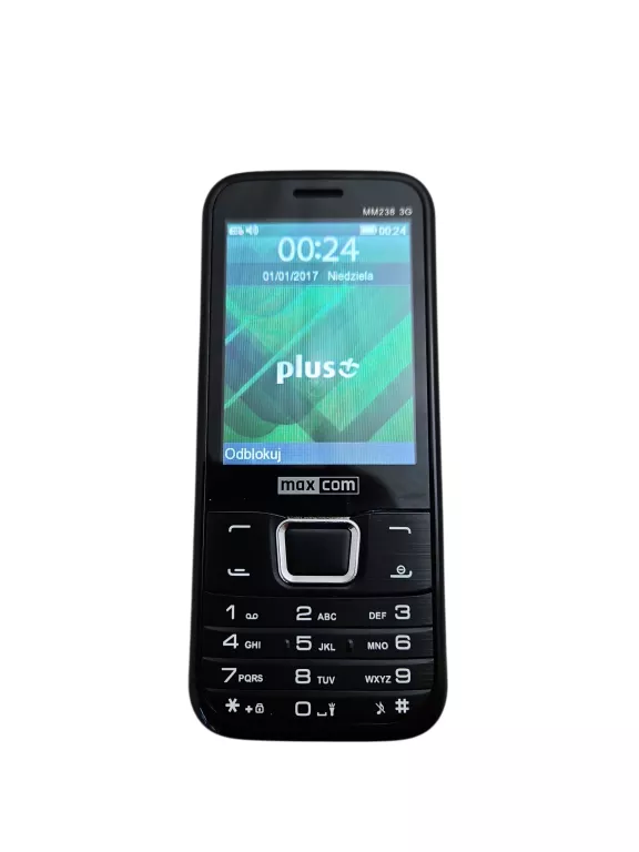 TELEFON KOMÓRKOWY MAXCOM MM238 3G CZARNY