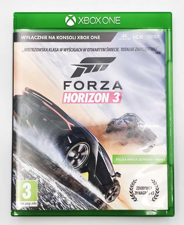 GRA XBOX ONE FORZA HORIZON 3