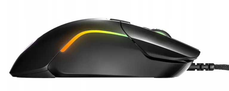 MYSZ STEELSERIES RIVAL 5 GAMINGOWA MOBA MMO USB RGB CZARNA 5707119040495
