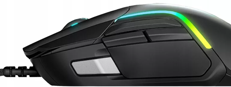 MYSZ STEELSERIES RIVAL 5 GAMINGOWA MOBA MMO USB RGB CZARNA 5707119040495