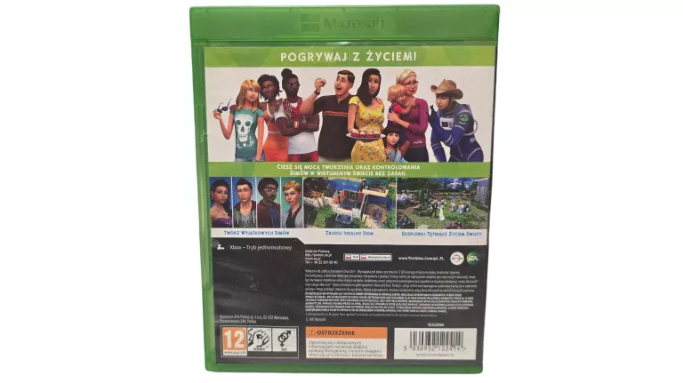 GRA THE SIMS 4 XBOX ONE NAPISY PL