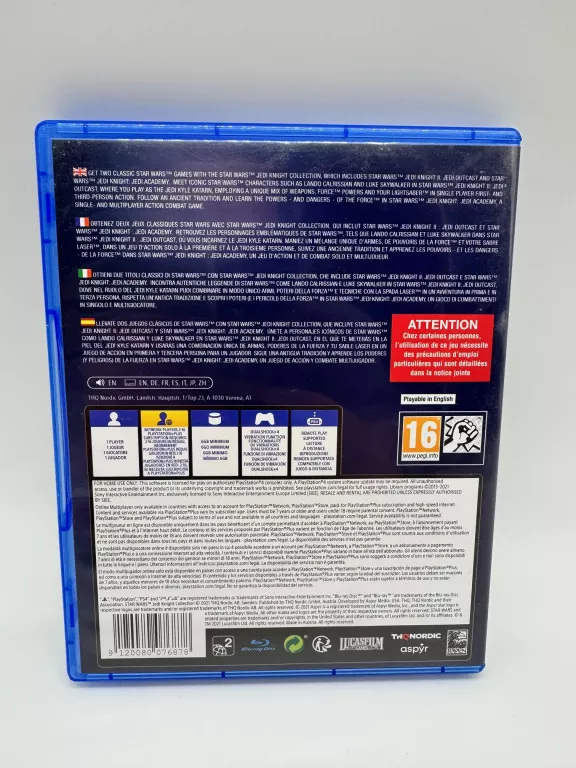 GRA NA PS4 STAR WARS JEDI KNIGHT COLLECTION
