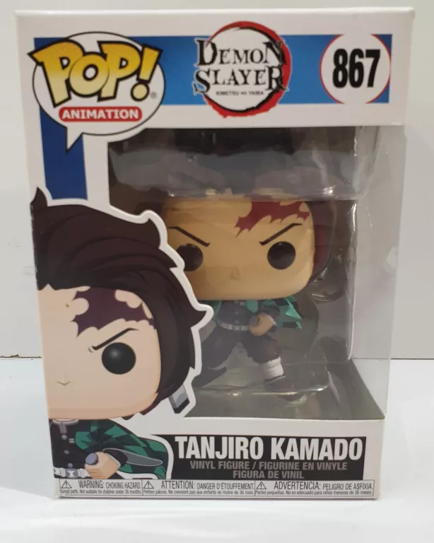 FIGURKA FUNKO POP! 867 DEMON SLAYER TANJIRO KAMADO
