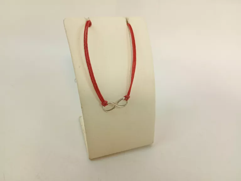 BRANSOLETKA NIESKOŃCZONOŚĆ 1,76G DŁ17+5CM