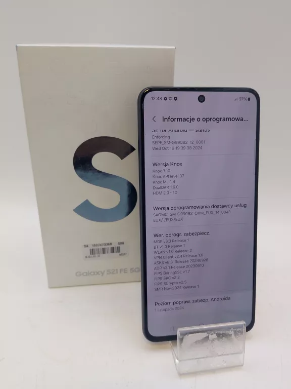 TELEFON SAMSUNG S21 FE 128GB KOMPLET
