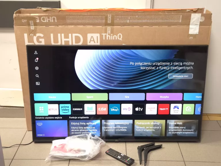 TELEWIZOR LG 43UR78