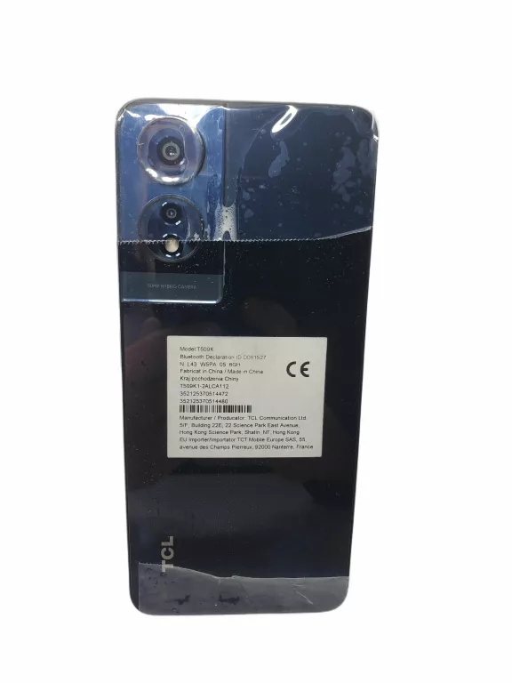 SMARTFON TCL 505 4 GB/128 GB 4G KOMPLET