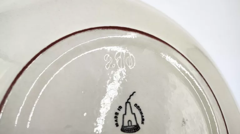 TALERZ PORCELANOWY KNABSTRUP DANIA