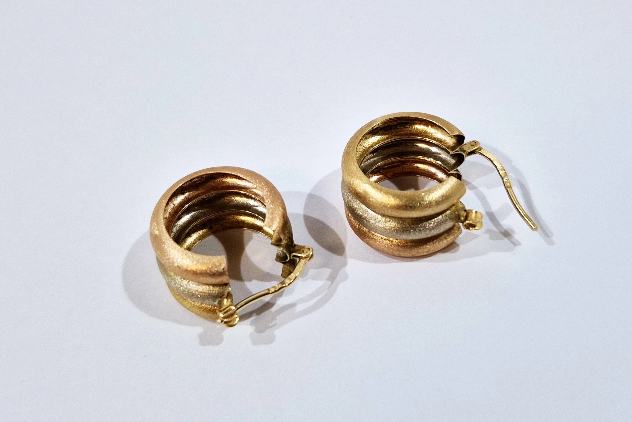 zlote-585-14k-kolczyki-trojkolorowe-kola-potrojne-39g-rodzaj-zapiecia-2207-3