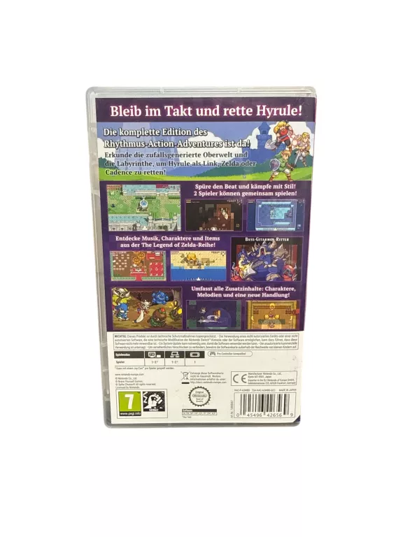 GRA NA NINTENTO SWITCH CADENCE OF HYRULE CRYPT OF THE NECRODANCER