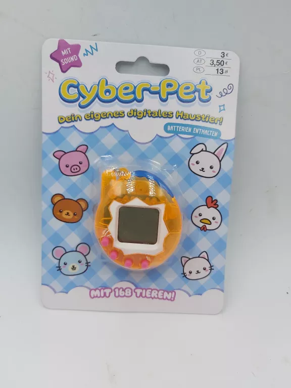 GRA ZRĘCZNOŚCIOWA ZABAWKA TAMAGOTCHI POMARAŃCZOWE