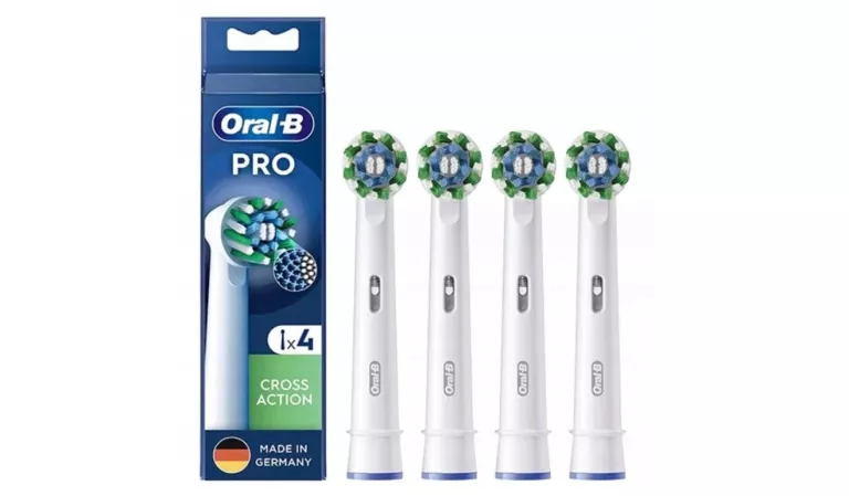 4X KOŃCÓWKA DO SZCZOTECZKI ORAL-B EB50RX CROSS ACTION PRO WHITE