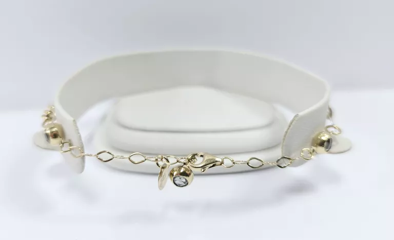 ZŁOTA BRANSOLETKA P585 4,58G 21,5CM