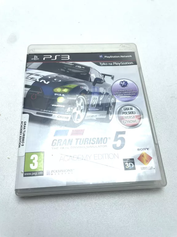 GRAN TURISMO 5 ACADEMY EDITION