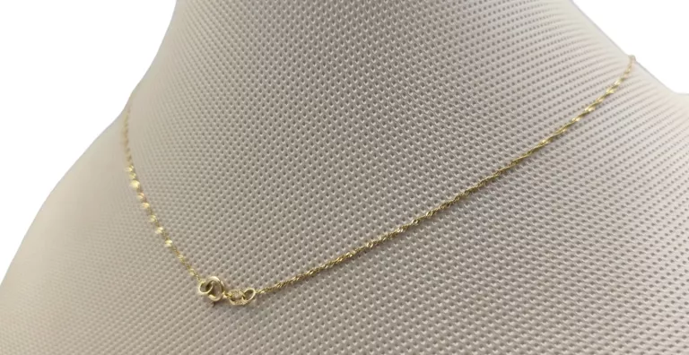ZŁOTY ŁAŃCUSZEK SINGAPUR PRÓBY 585(14K) | 45CM |