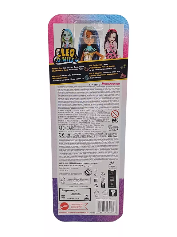 LALKA MATTEL MONSTER HIGH CLEO DENILE