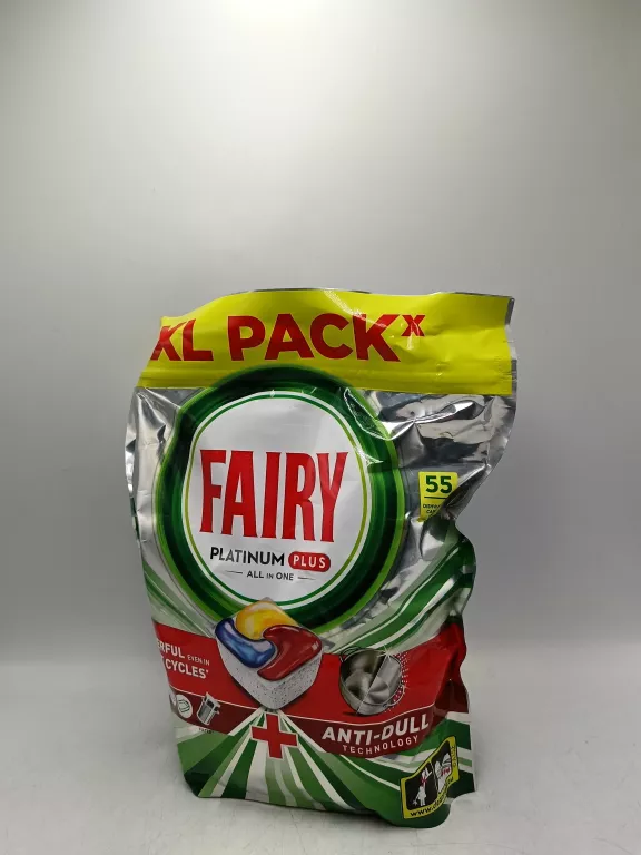 KAPSUŁKI DO ZMYWARKI FAIRY PLATINUM PLUS 55SZT