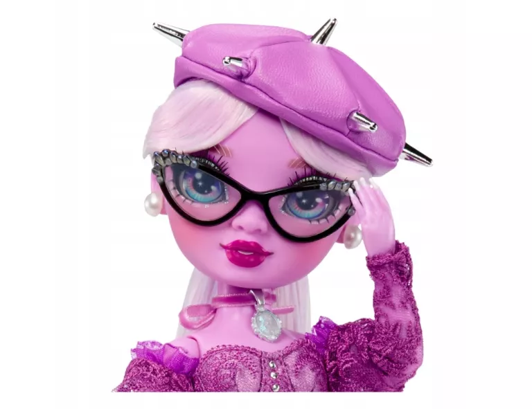 RAINBOW SHADOW HIGH MODNA LALKA LAVENDER LYNN FASHION + AKCESORIA