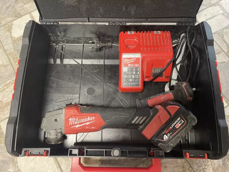 SZLIFIERKA KĄTOWA MILWAUKEE M18 FSAG125X +AKU,ŁAD