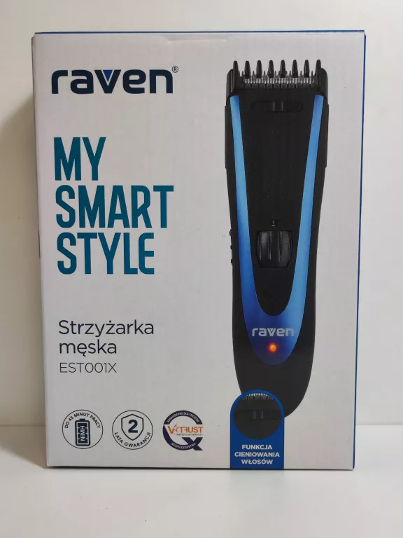 MASZYNKA DO WŁOSÓW RAVEN EST100X OKAZJA!