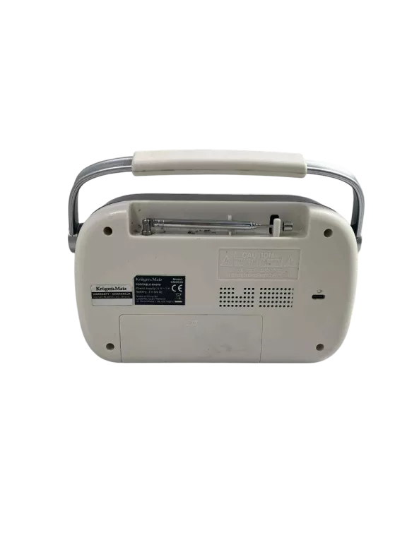 RADIO PRZENOŚNE POKOJOWE , NA DZIAŁKĘ ANALOGOWE KRUGER&MATZ MODEL KM0826