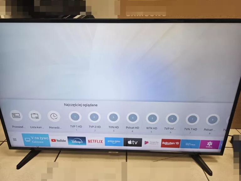 TELEWIZOR SAMSUNG UE43RU7092U SMART DVBT PILOT