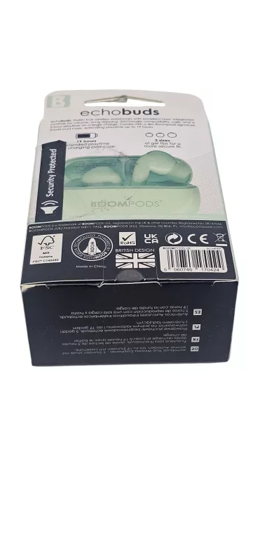 BOOMPODS ECHOBUDS ZIELONE