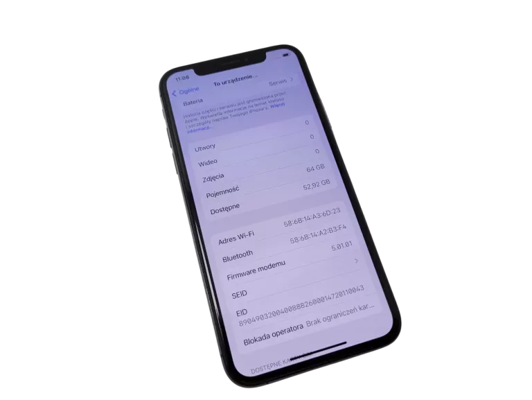 TELEFON APPLE IPHONE XS 64GB KONDYCJA 77%