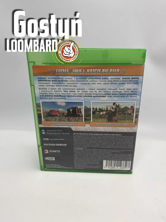 GRA XBOX ONE FARMING SIMULATOR 19