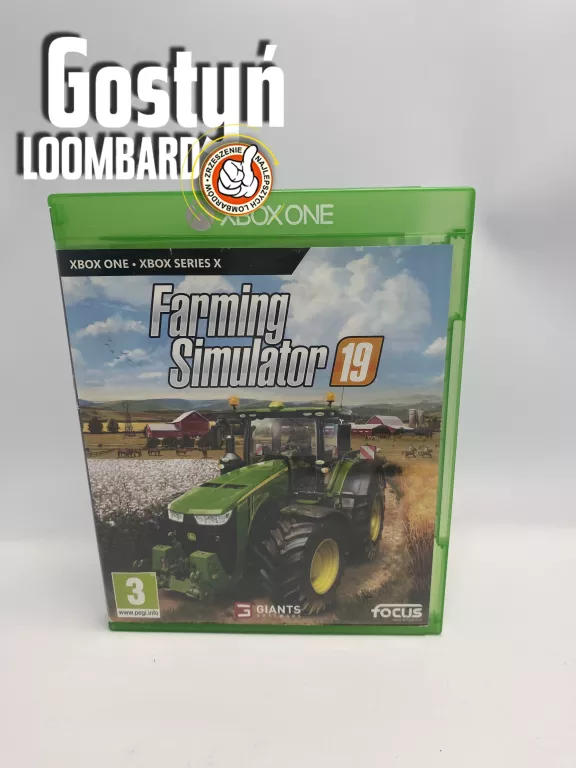 GRA XBOX ONE FARMING SIMULATOR 19