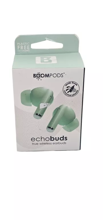 BOOMPODS ECHOBUDS ZIELONE