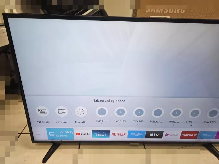 TELEWIZOR SAMSUNG UE43RU7092U SMART DVBT PILOT
