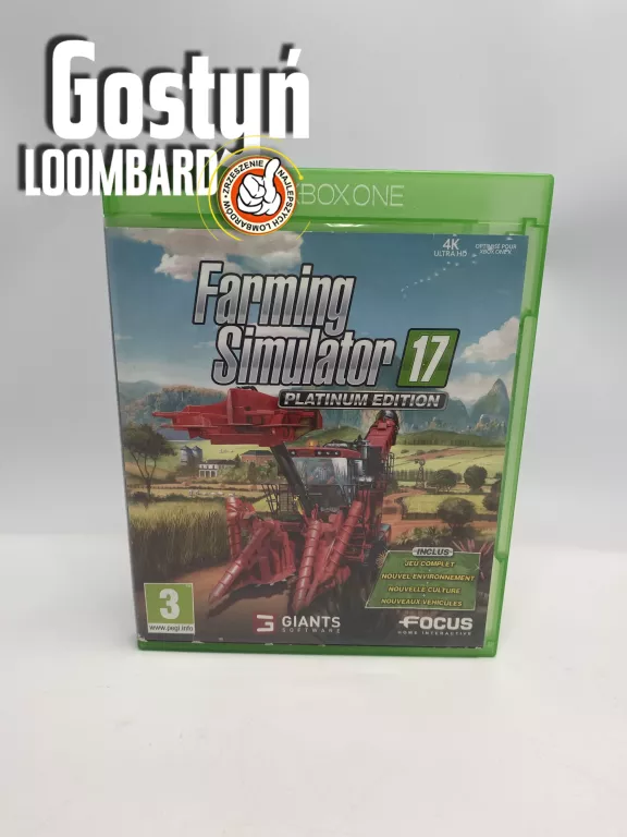 GRA XBOX ONE FARMING SIMULATOR 17