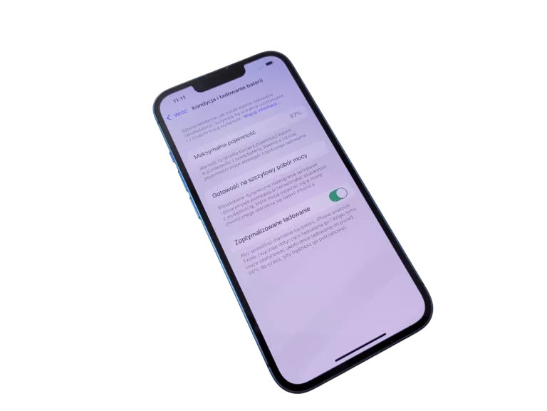 TELEFON APPLE IPHONE 13 5G 128GB NIEBIESKI | KONDYCJA 87%
