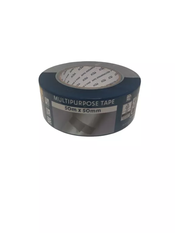 TAŚMA UNIWERSALNA KLEJĄCA NAPRAWCZA MALARSKA SREBRNA 50 M X 50 MM