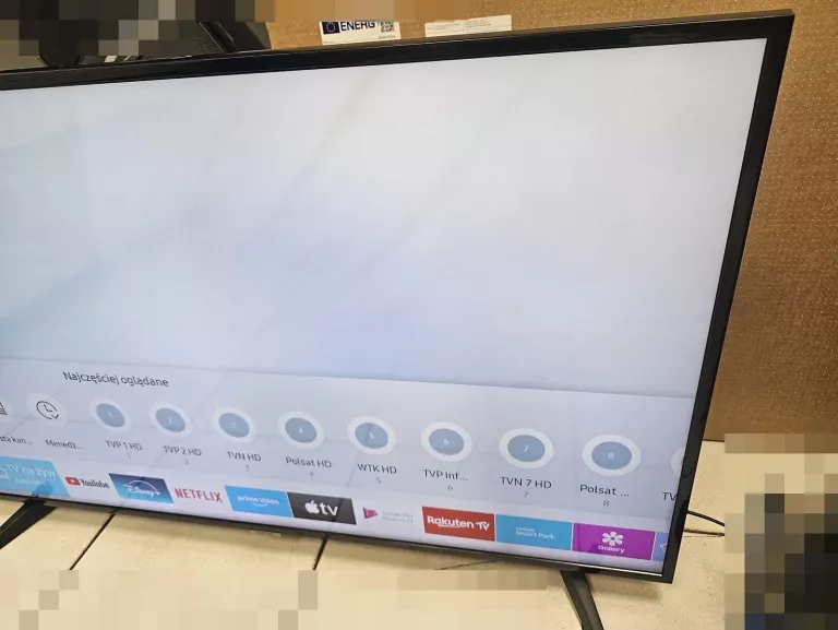 TELEWIZOR SAMSUNG UE43RU7092U SMART DVBT PILOT