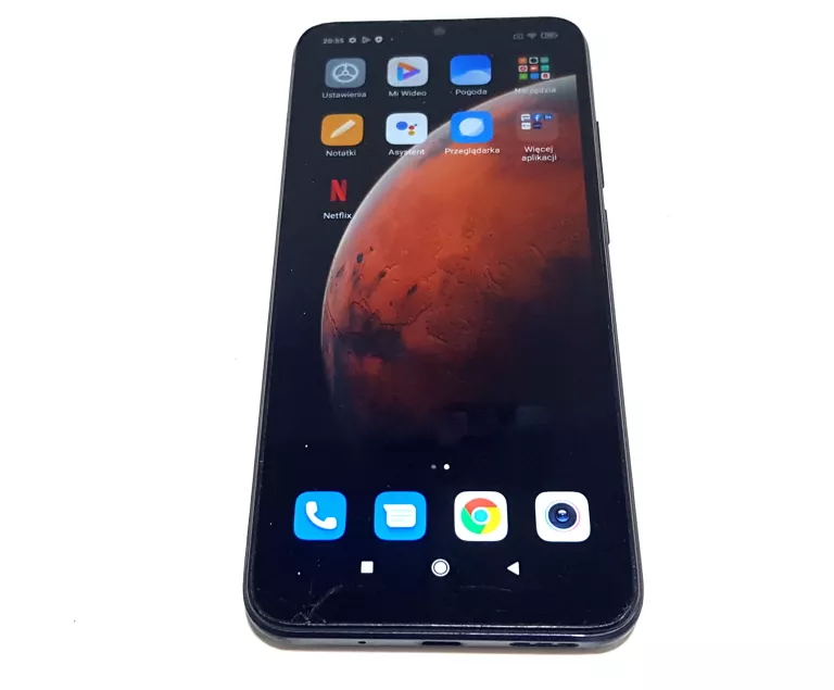 TELEFON XIAOMI REDMI 9C NFC 3GB/64GB DELIKATNIE PĘKNIĘTY WYŚWIETLACZ
