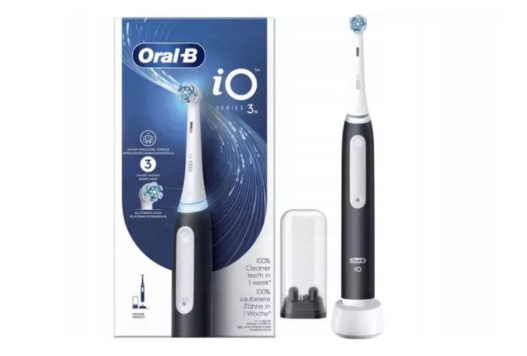 SZCZOTECZKA ELEKTRYCZNA MAGNETYCZNA ORAL-B IO SERIES 3 MATOWY CZARNY
