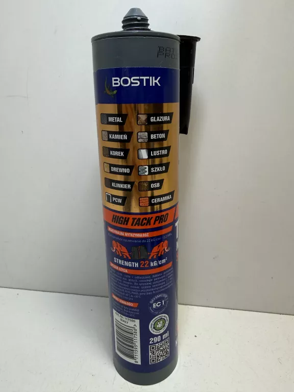 KLEJ MONTAŻOWY BOSTIK MAMUT 290 ML