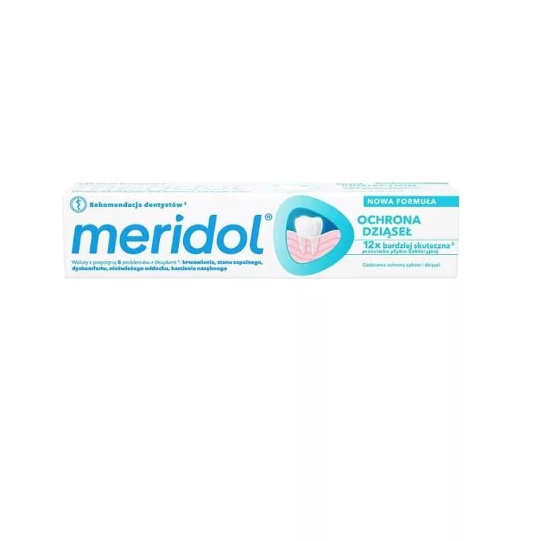 MERIDOL PASTA DO ZĘBÓW OCHRONA PRZED ZAPALENIEM DZIĄSEŁ 75ML