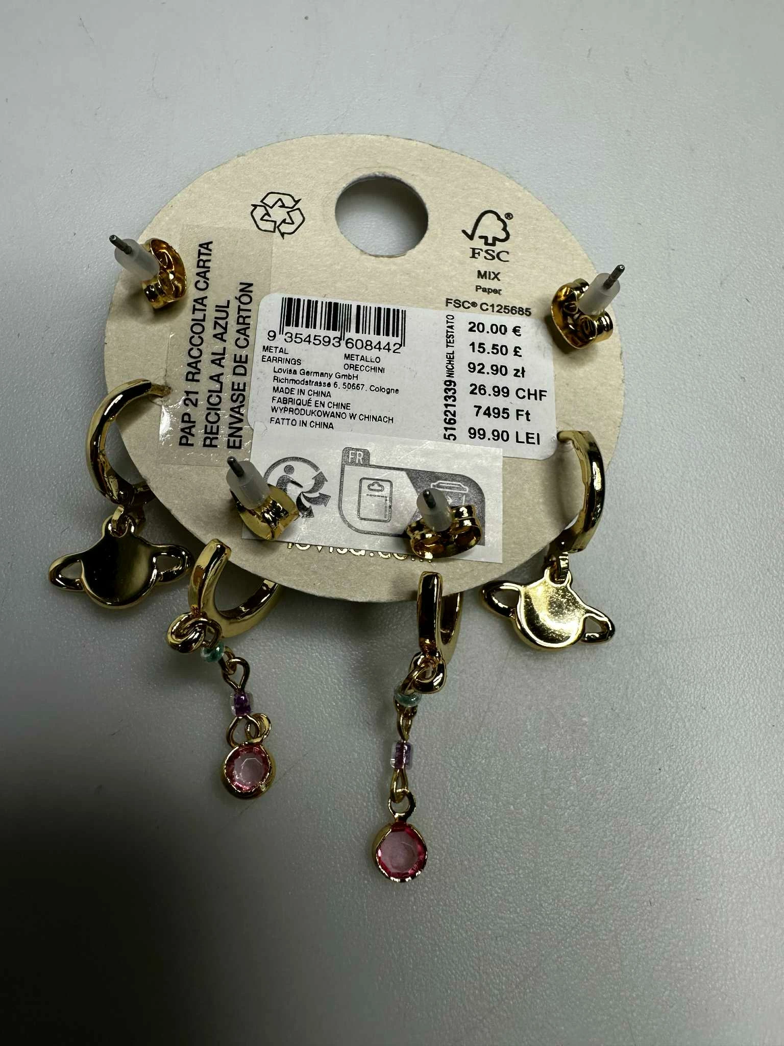 kolczyki-lovisa-metal-premium-plated-ean-gtin-9354593590099