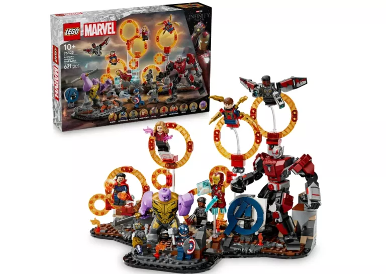 LEGO MARVEL 76323 AVENGERS: KONIEC GRY OSTATECZNA BITWA